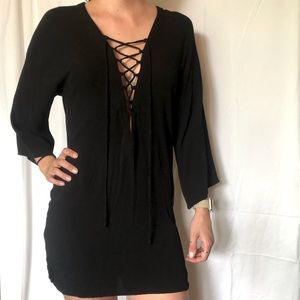 Flynn Skye Lace-up Dress🖤